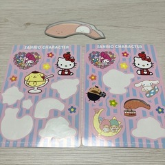 サンリオステッカー、KIRIMIちゃんメモ
