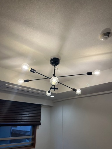 ディクラッセ　カーディナル　ペンダントランプ　ブラック　LEDフィラメント電球込