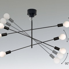 ディクラッセ カーディナル ペンダントランプ ブラック LED