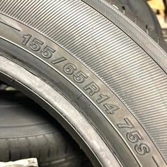 「商談中」⓬ 155/65R14 新品ヨコハマタイヤ4本の画像