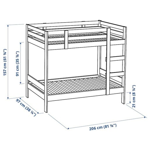 IKEA  二段ベッド　ロフトベッド　