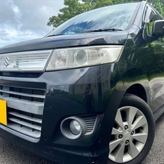 快適なターボ車☆月々8千円〜分割払い可‼️ 車検2年付き！【名義変更代込み】☆スズキ ワゴンRスティングレー☆HDDナビ付き☆走行中DVD見れます☆ETC付き☆プッシュスタート☆ドライブレコーダー付きのフル装備☆純正アルミ☆そのまま乗って帰れます！の画像