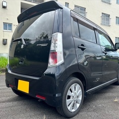 快適なターボ車☆月々8千円〜分割払い可‼️ 車検2年付き！【名義変更代込み】☆スズキ ワゴンRスティングレー☆HDDナビ付き☆走行中DVD見れます☆ETC付き☆プッシュスタート☆ドライブレコーダー付きのフル装備☆純正アルミ☆そのまま乗って帰れます！の画像