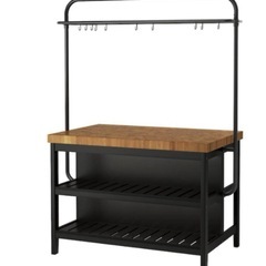 セット販売　IKEA ヴァドホルマ カウンター＋カウンターチェア2脚セットの画像