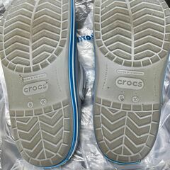 [クロックス] Crocs サンダル クロックバンド クロッグ　グレー 26cmの画像