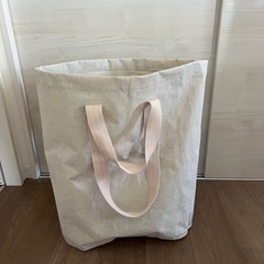 IKEA イケア ランドリーバッグ ベージュの画像