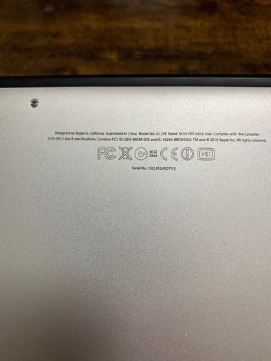 MacBook Pro 2012年モデル