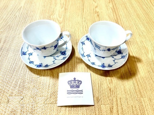 ロイヤルコペンハーゲン・ティーカップセット