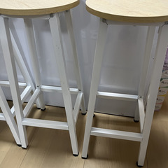 カウンターチェア4脚セット