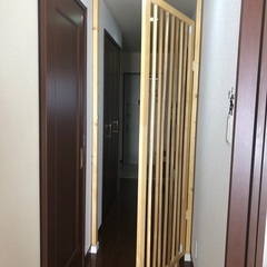 猫脱走防止ドアの画像