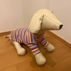 犬 マネキン レザー ディスプレイの画像