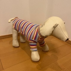 犬 マネキン レザー ディスプレイの画像