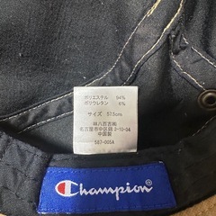 チャンピオン　登山帽子の画像