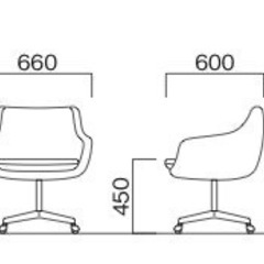SWITCH  コスミックチェア キャスタータイプの画像