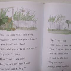 英語絵本　Frog and Toad Are Friends アーノルド・ローベルの画像