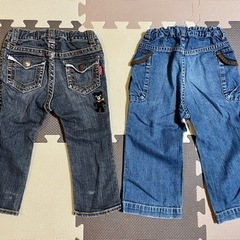 【子供用品断捨離中！】ダブルB　ミキハウス　90サイズ　子供服の画像