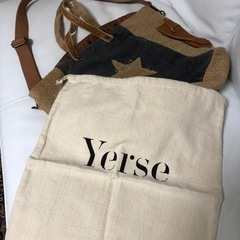 〈値下げ〉未使用　パリで購入　Yerse トートバッグ
の画像
