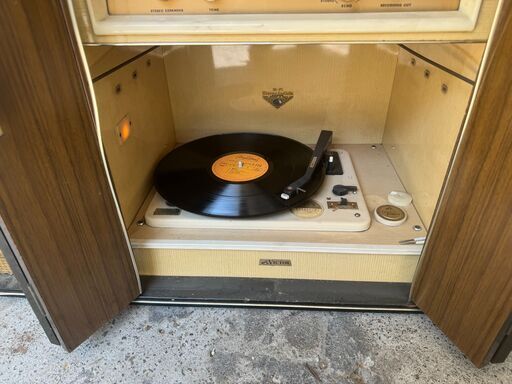 真空管 一体型オーディオ ビクター ステレオHi-Fi オーディオ  BR-460F【レトロ品】