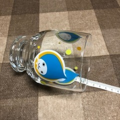 ぴちょんくんガラスコップの画像