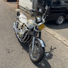 cb400four nc36 メッキ仕様　ワンオフパーツ多数
