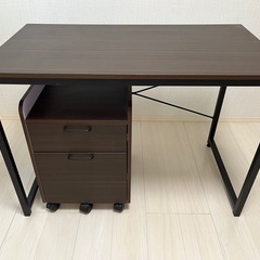 (取引中につき、新規メッセージご遠慮ください)デスク+引き出し