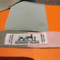 HERMES エルメス　4色リバーシブルシルクネクタイ。の画像