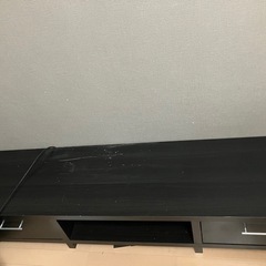 テレビ台　黒　　傷あり