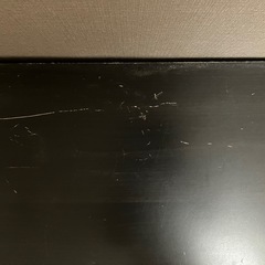 テレビ台　黒　　傷ありの画像