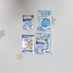 【取引決定】【まとめ売り】 除菌じょーず、哺乳瓶3本、哺乳瓶除菌サンプルの画像