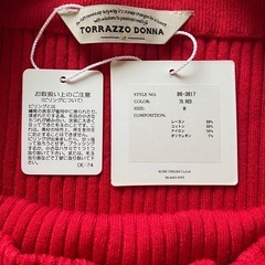 【タグ付き新品】トラッツォドンナ　レディースM　の画像