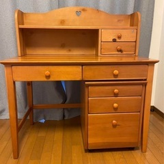 学習机の引き出し　ドロワーの画像