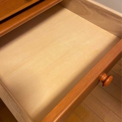 学習机の引き出し　ドロワーの画像