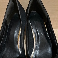 レディース　パンプス　L L サイズ　ブラックフォーマル　ヒール　の画像
