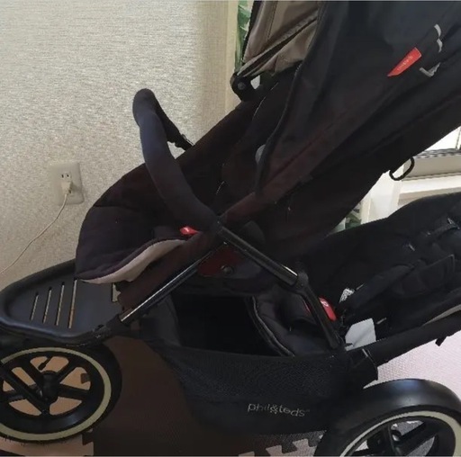 ☆美品☆　フィル&テッズ＊2人乗りベビーカー＊