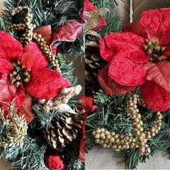 【引渡完了】【アメリカで購入】クリスマスリースの画像