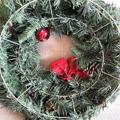 【引渡完了】【アメリカで購入】クリスマスリースの画像