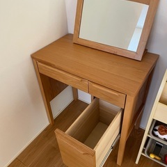 unico 化粧台 （定価42,900円）ドレッサー　鏡台の画像