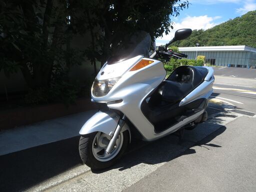 ヤマハ　マジェスティ250(SG03J)　実働中古車　純正スタイル　バッテリー新品交換済　タイヤ前後バリ山　ナンバー登録書類有り