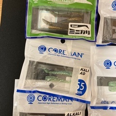 ソフトワームセット(コアマン、アグア) 計8種類、24本の画像