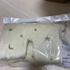 値下げ　ニトリおくるみ　白　新品の画像