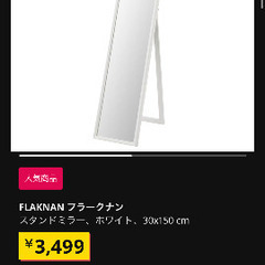 姿見　全身鏡　IKEA