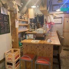 アットホームな小さな居酒屋の画像