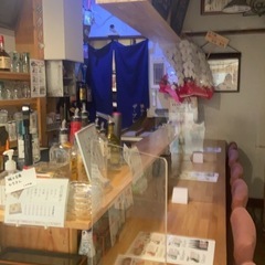 アットホームな小さな居酒屋の画像