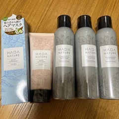 肌ナチュール　集中補修ヘアマスク　ヘアトリートメント　炭酸ヘッドスパシャンプー合計5点の画像