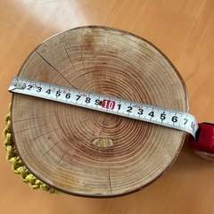 薪割り台（パラコード編みハンドル付き　黄2号）の画像