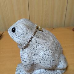 蛙🐸の石像の画像