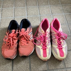 adidas ニューバランス レディースランニングシューズ　