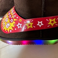 光るブーツ　ブーツ2足セットの画像