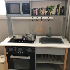 【お譲り先決定】ミーレ　Miele 木製　おままごと　キッチン ...