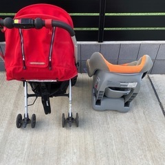 【9月23日まで】ベビーカー　チャイルドシートの画像